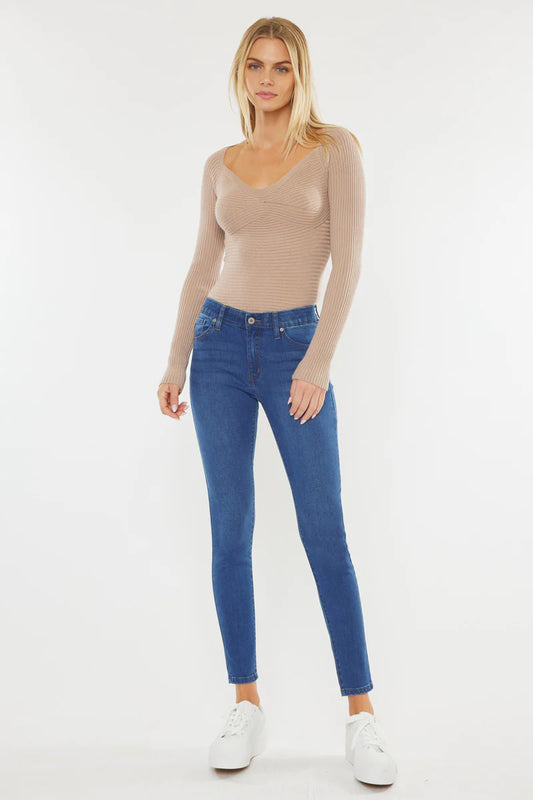 Laurielle High Rise Ankle Skinny Jeans