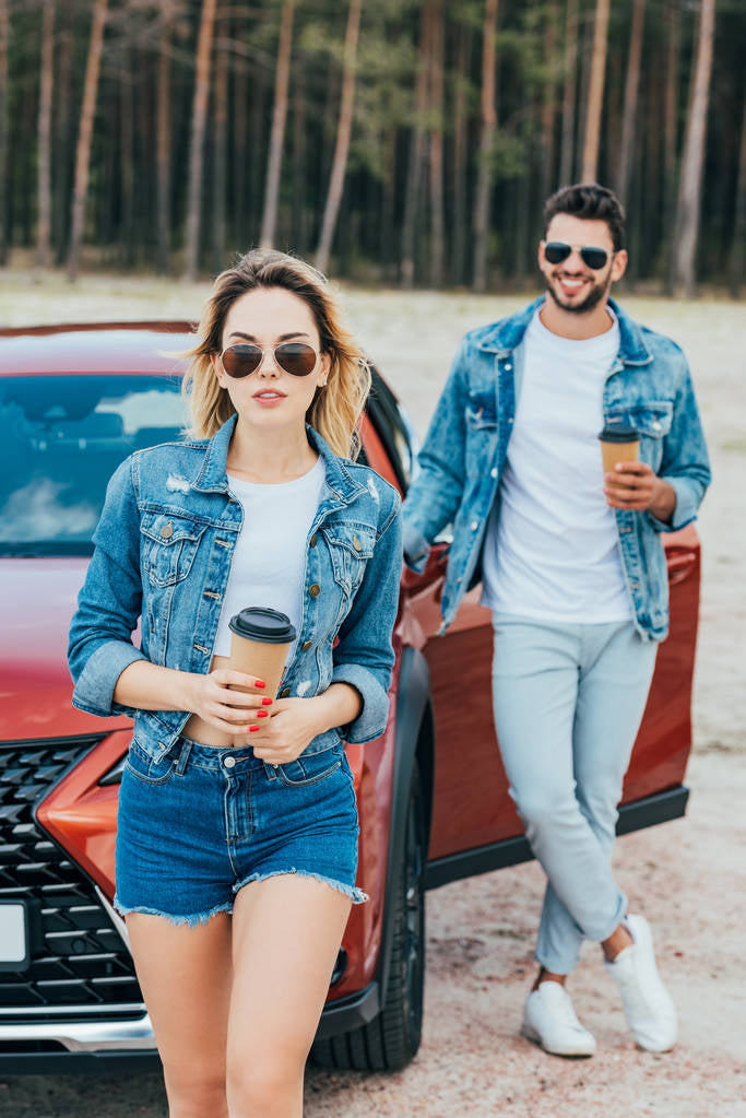 Couple Denim Jacket Blue