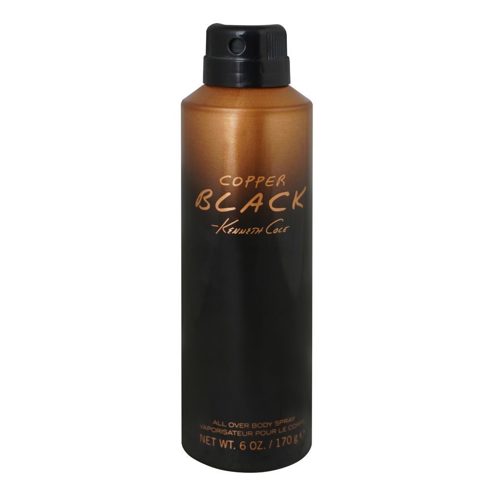 Kenneth Cole Copper Black Body Spray, For Men, 170g