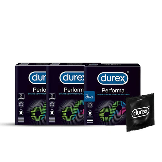 Bundle - Pack of 3 Durex - Condoms 3S Performa