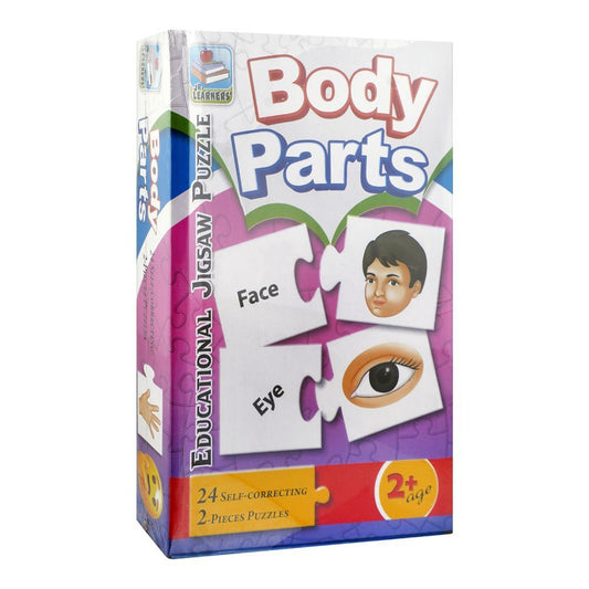 Jr. Learners Educational Jigsaw Puzzle, For 2+ Years, Body Parts