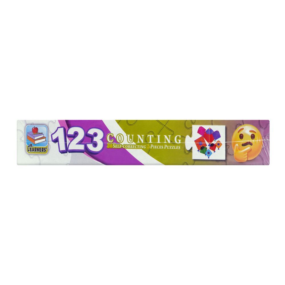 Jr. Learners Educational Jigsaw Puzzle, For 2+ Years, Counting 123