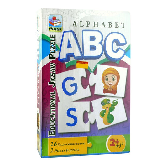 Jr. Learners Educational Jigsaw Puzzle, For 2+ Years, Alphabet Abc