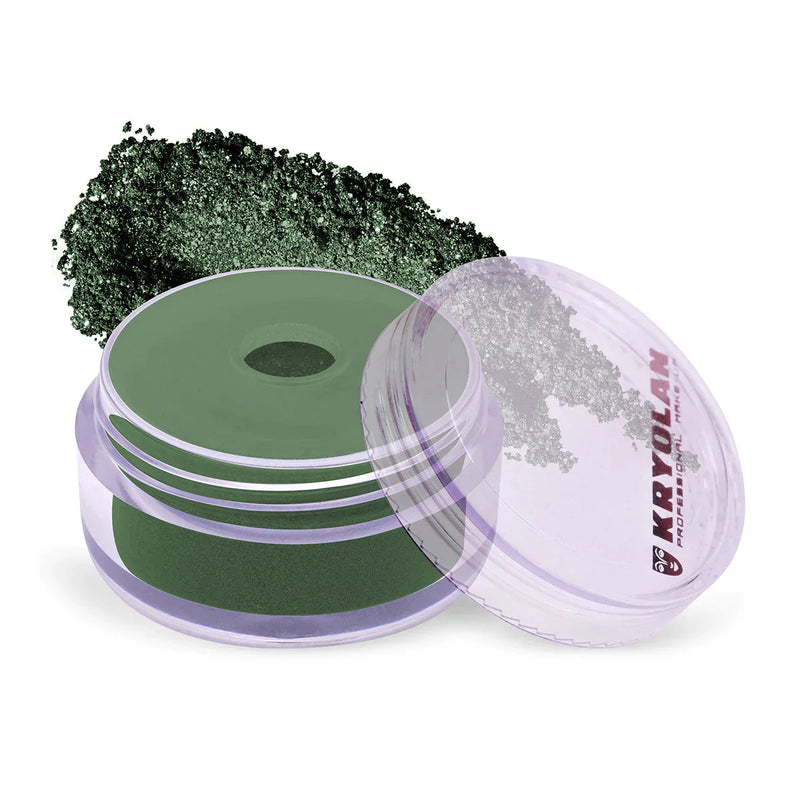 Kryolan - Satin Powder 657 - Dark Green AceCart