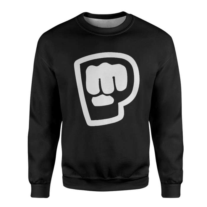 Sweatshirt Pewdiepie Logo - AceCart Warm Hooded Sweatshirt in Black