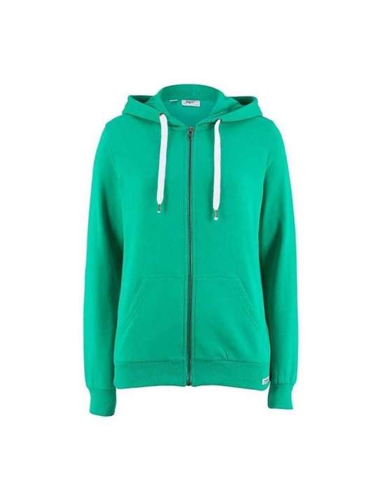 Plain Sea Green Hoodie For Women - AceCart Warm Hooded Sweatshirt in Green