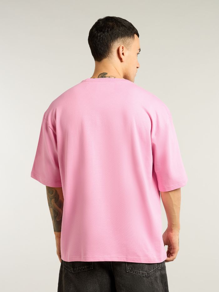 Pink Emotionally Unavailable Oversized T-Shirt