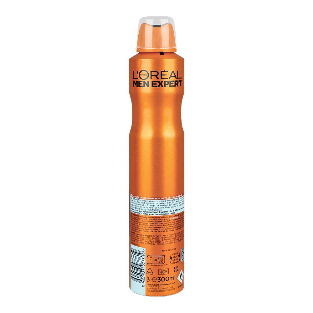 Loreal Men Expert Thermic Resist Anti-Perspirant Deodorant Spray, 300ml