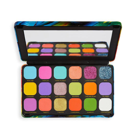 Makeup Revolution Forever Flawless Bird Of Paradise Eyeshadow Palette - AceCart