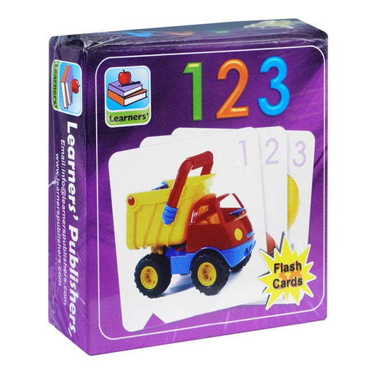 Flash Card 123 For Kids, Small 7.6 X 7.6 Cm