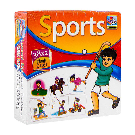 Learners Flash Cards Small Sports