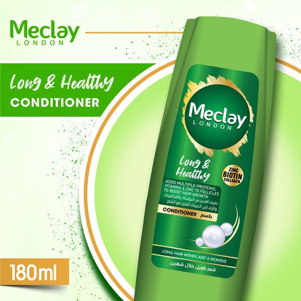 Meclay London - Long & Healthy Conditioner 180ml - Front View