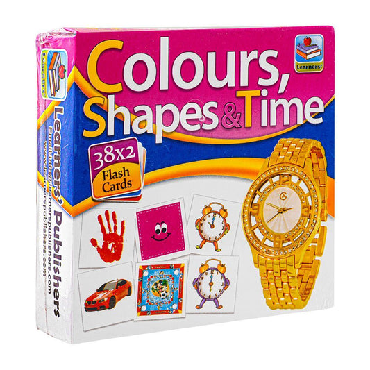 Learners Flash Cards Small Colors & Shapes