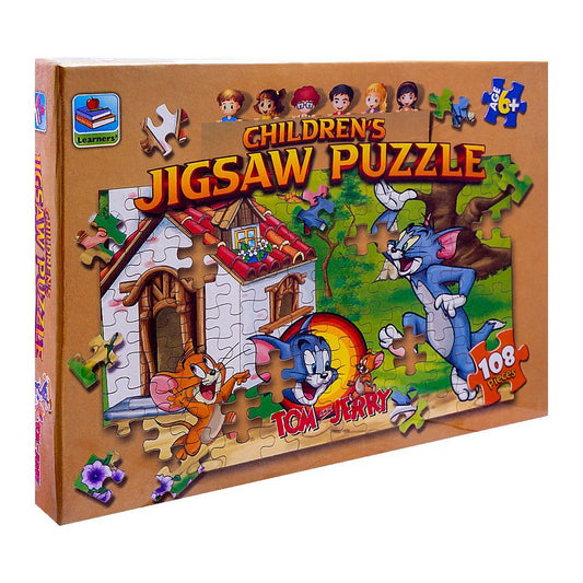 Childern Puzzle Jigsaw Tom & Jerry, For 6+ Years