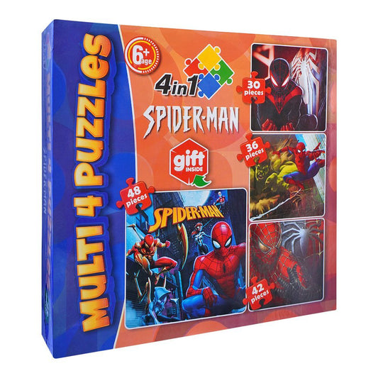 Multi 4 Puzzles 4-In-1 Spider-Man