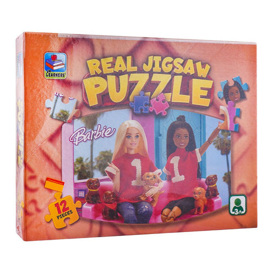 Real Jigsaw Puzzle Barbie, For 3+ Years