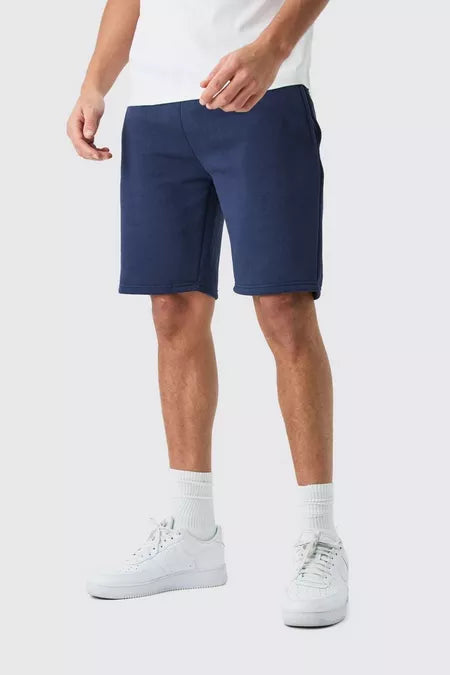 SLIM MID LENGTH JERSEY SHORT