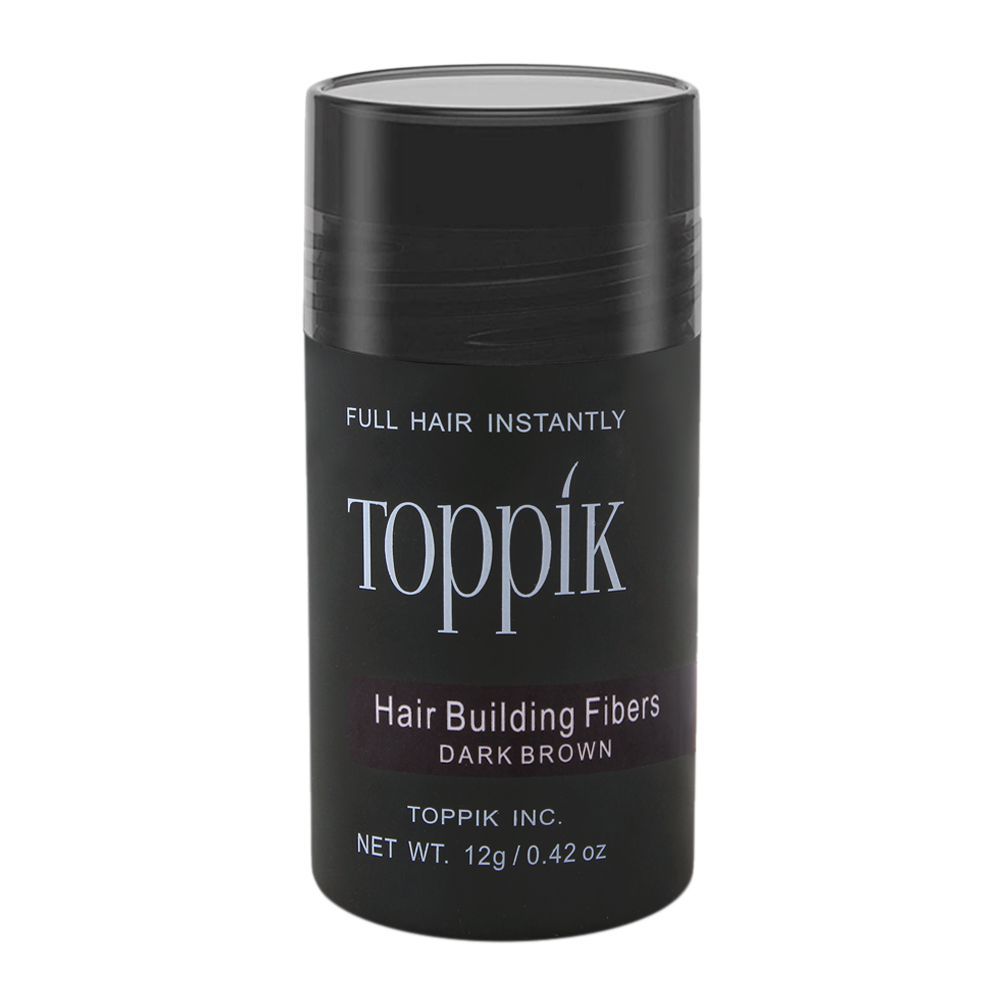 Toppik Hair Building Fibers, Dark Brown, 12g