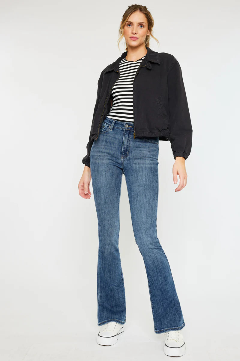 Ami High Rise Bootcut Jeans