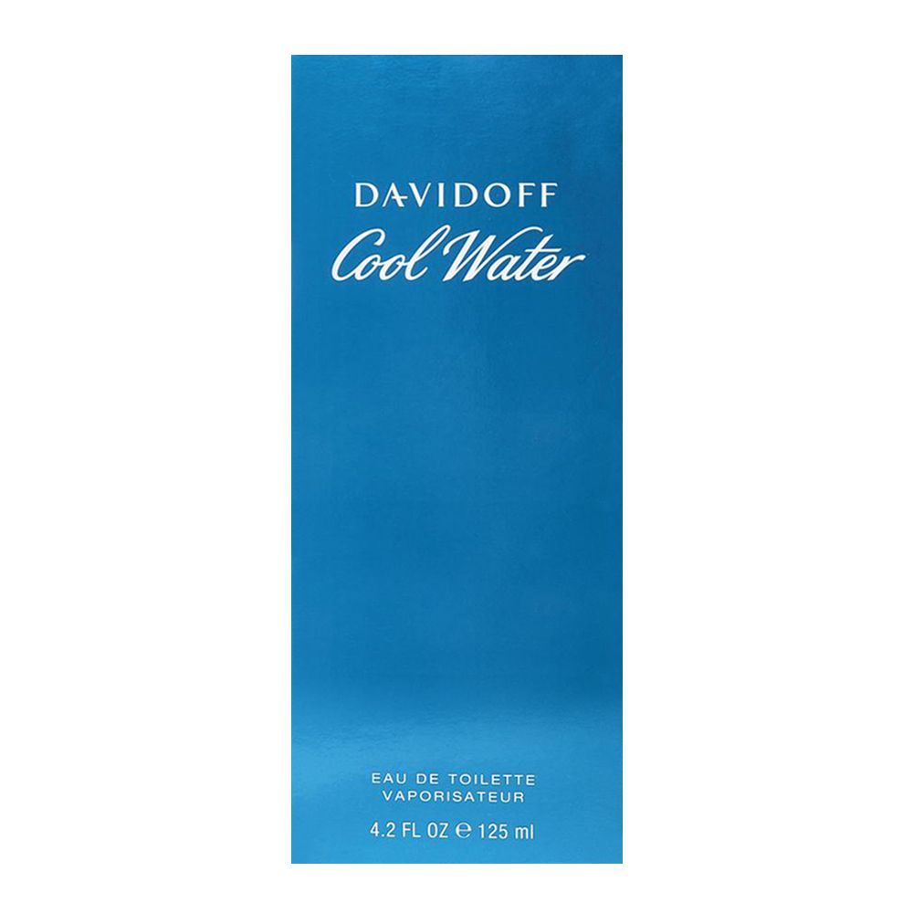 Davidoff Cool Water Eau De Toilette, Fragrance For Men, 125ml