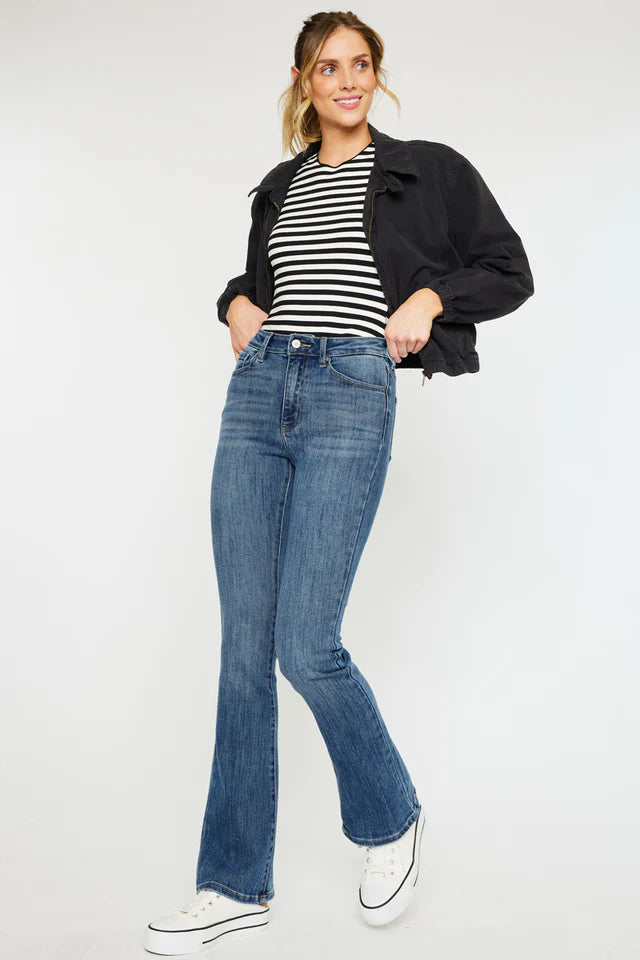 Ami High Rise Bootcut Jeans