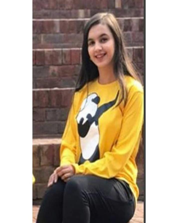 Yellow Panda Dap Cotton Printed T-Shirt For Women - Front View - AceCart