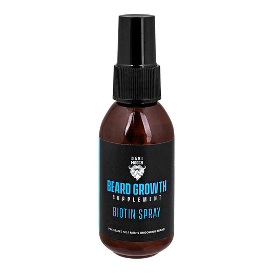 Dari Mooch Beard Growth Biotin Spary, 60ml