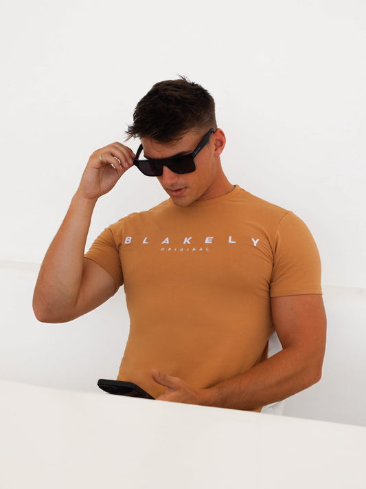 Blakly Printed Skin Mens Cotton T-Shirt