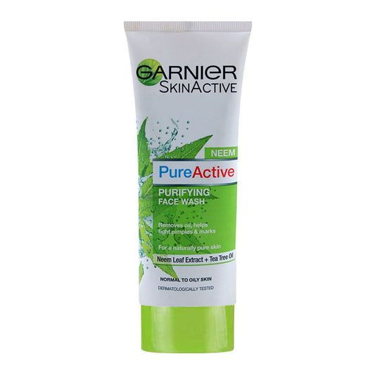 Garnier Pure Active Face Wash - 100Ml -  Front View