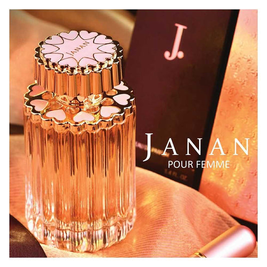 Junaid Jamshed J. Janan Pour Femme Eau De Parfum, Fragrance For Women, 100ml - Front View