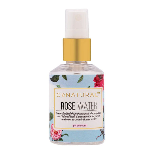 Co-Natural Rose Water  PH Balanced  60ml -  Front View