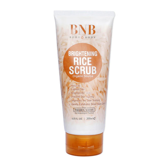 BNB Rice Scrub 200ml -  Front View