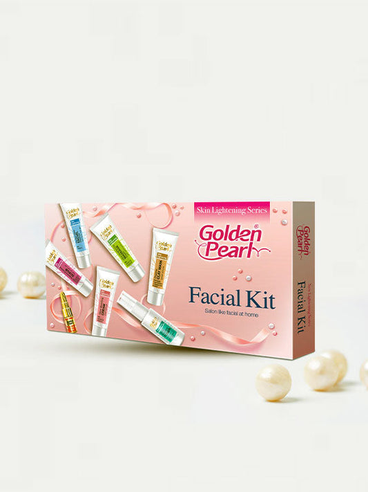 Golden Pearl Whitening Facial Kit -  Front View