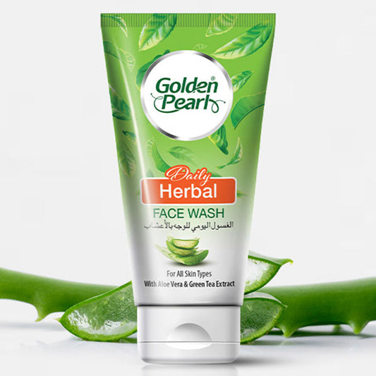 Golden Pearl Daily Herbal Face Wash, 150ml -  Front View