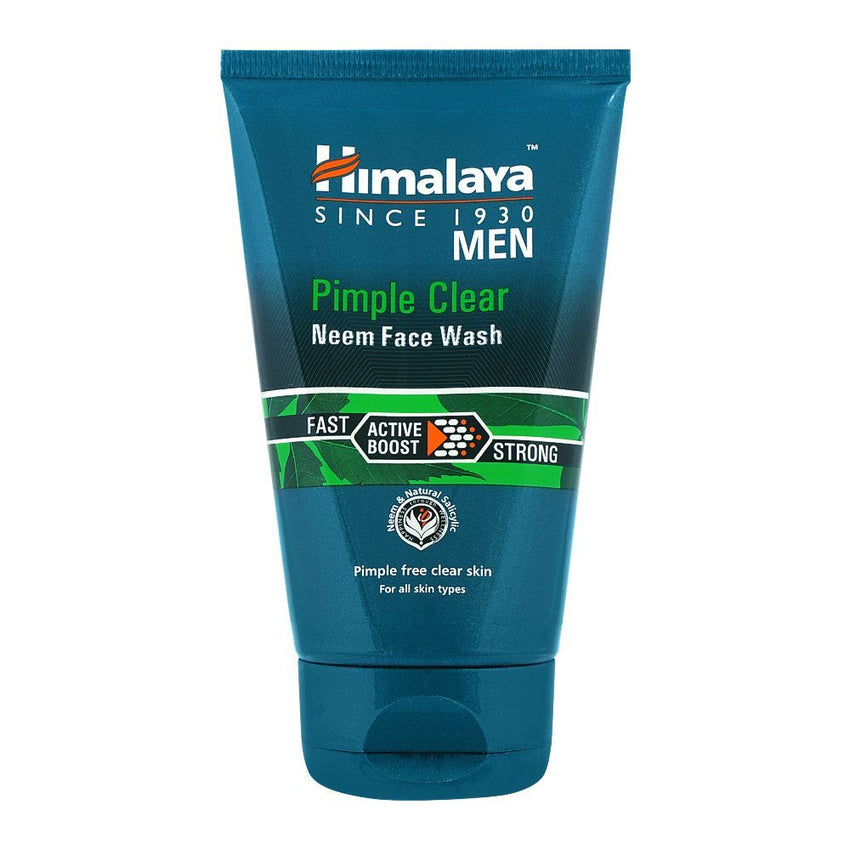 Himalaya Men Pimple Clear Neem Face Wash, 100ml -  Front View