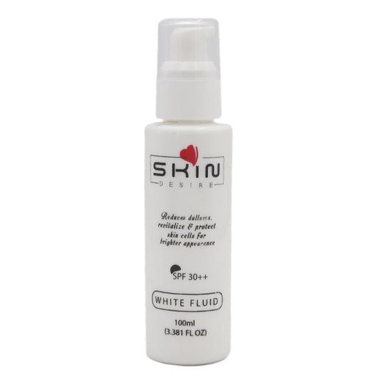 SKIN Desire SPF 30++ White Fluid 100ml -  Front View