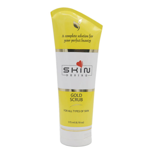 Skin Desire Gold Scrub 175ml - Gold Scrub -  Front View