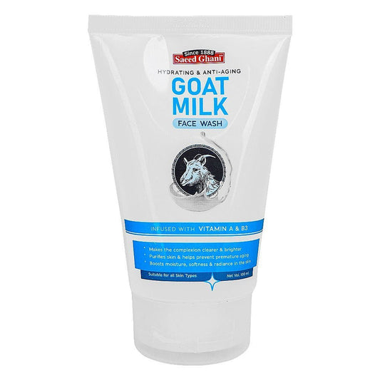 Saeed Ghani Goat Milk Face Wash 100ml -  Front View