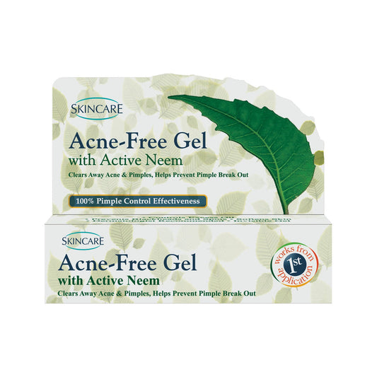 Skin Care Acne Free Gel - 24Gm -  Front View