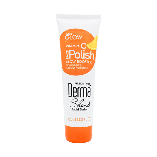 Derma Shine Skin Glow Vitamin C Face Polish 125ml -  Front View