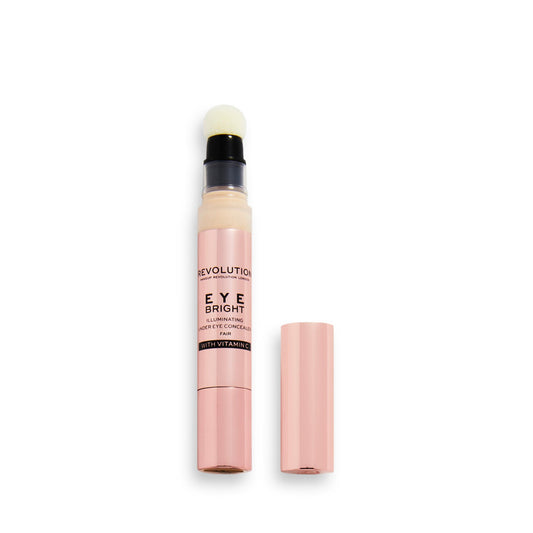 Makeup Revolution Eye Bright Illuminating Under Eye Concealer Fair 3ml - AceCart