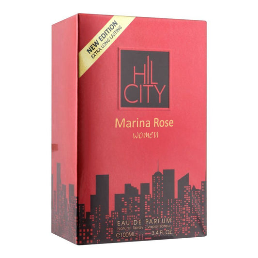 Hil City Marina Rose Women Eau De Parfum, Fragrance For Women, 100ml - Front View