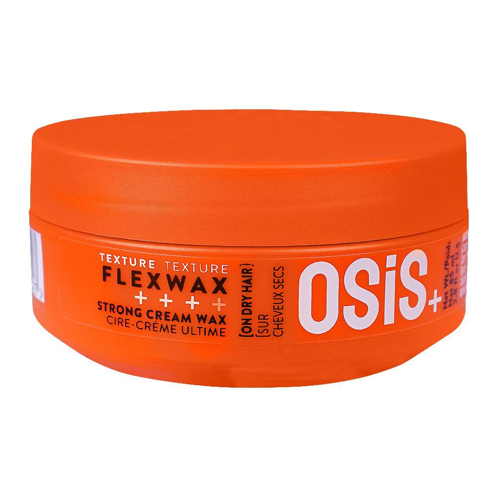 Schwarzkopf Osis+ Texture Flexwax Strong Cream Wax, 85ml - Front View