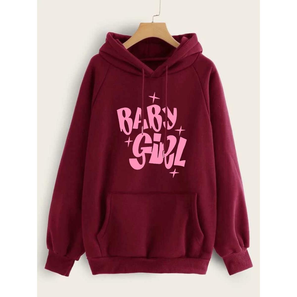 Hoodie that says baby girl best sale