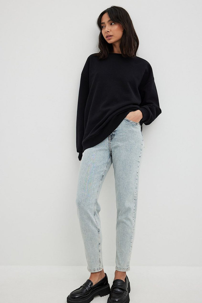 Organic Mom Jeans For Womens