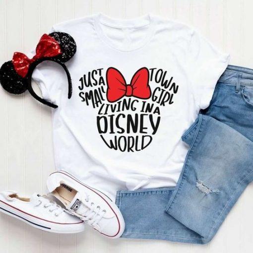 Disney World T-Shirt Cute Shirt For Women - Front View - AceCart