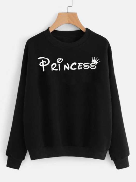 Har Maal Princess Sweatshirt for women - AceCart Warm Hooded Sweatshirt in Black