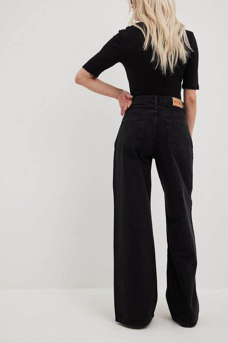 Organic Extra Wide Leg Denim For Womens