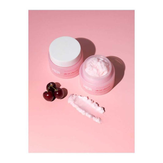 Her Beauty Oh So Cherry Daily Gentle All-Off Balm, Melts Makeup, Cleans & Hydrates, 100ml - Front View