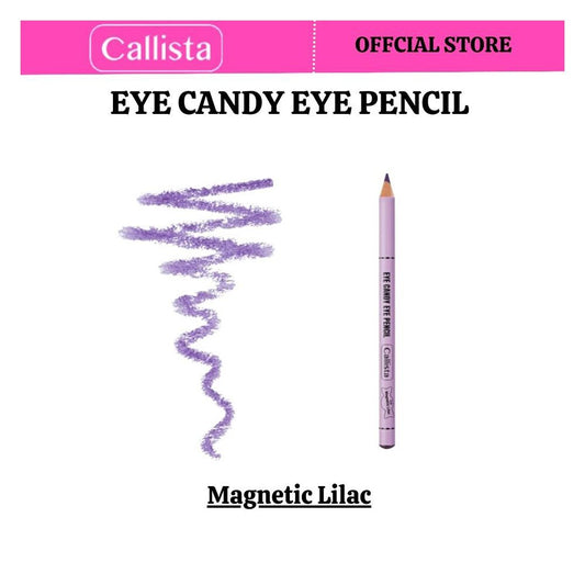 Callista Eye Candy Eye Pencil, Super Soft, High Coverage With Single Stroke, 04 Magnetic Lilac -  Front View